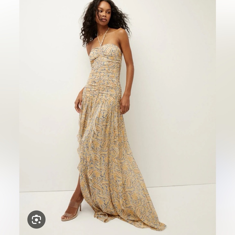 Veronica Beard Lucine Paisley silk dress